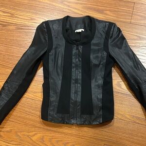 Helmut Lang Black Leather Jacket
